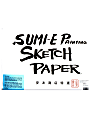 Yasutomo Kozo Sketch Pad, 12 1/8" x 18 1/18", 50 Sheets