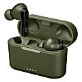 JVC® RIPTIDZ True Wireless Bluetooth® Earbuds With Charging Case, Olive, HAA9TG