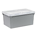 Iris USA® File Boxes, 44 Qt, 31-1/2”L x 17-5/16”W x 13”H, Gray, Pack Of 4 Boxes 1 thumbnail image