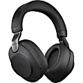 Jabra Evolve2 85 Headset - Stereo - Wireless - Bluetooth - Over-the-head - Binaural - Supra-aural - Black