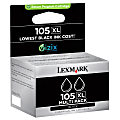 Lexmark™ 14 Black Ink Cartridges, Pack Of 2, 14N1180 1 thumbnail image