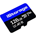 iStorage - Flash memory card - 128 GB - A1 / Video Class V30 / UHS-I U3 / Class10 - microSDHC 1 thumbnail image