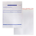 Patient Valuables Form and Heavy Duty Paper Envelope, Sequentially Numbered, 9" x 12", 3 part, Pack of 2,500
