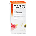 Tazo® Calm Blend Caffeine Free Herbal Tea Bags, 1 Oz, Carton Of 24