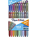 Paper Mate® InkJoy Gel Pens, Pack Of 36, Medium Point, 0.7 mm, Assorted Colors