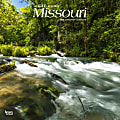 2024 BrownTrout Monthly Square Wall Calendar, 12" x 12", Missouri Wild & Scenic, January to December