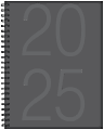 Willow Creek Press Softcover Weekly/Monthly Planner, 6-1/2” x 8-1/2”, Charcoal Gray, January To December, 48825 1 thumbnail image