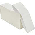 Zebra Z-Perform 1000D Thermal Label - 4" Width x 6" Length - Permanent Adhesive - Direct Thermal - White - Paper, Acrylic - 2000 / Roll - 2 / Pack - Perforated, Fanfold
