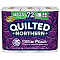 Quilted Northern® Ultra Plush® 3-Ply Mega Toilet Paper, 284 Sheets Per Roll, Pack Of 18 Rolls 1 thumbnail image