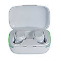 GNBI Bluetooth Earbuds With Charging Case, White 1 thumbnail image