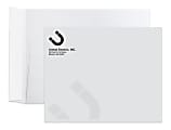 Peel & Seal, White Wove Open End Catalog Mailing Envelopes, Black Ink, Custom 6" x 9", Box Of 500 1 thumbnail image