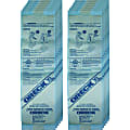 Oreck XL Upright Single-wall Filtration Bags - 12 / Carton - Antimicrobial - Blue