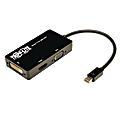 Tripp Lite 6in Mini DisplayPort to VGA / DVI / HDMI Adapter Converter mDP 6" 1 thumbnail image