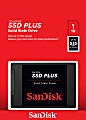SanDisk® SSD PLUS Internal SSD, 1TB, SATA600, SDSSDA-1T00-G26