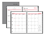 Office Depot® Brand Weekly/Monthly Academic Planner, 8-1/2" x 11", 30% Recycled, Gray, July 2021 to June 2022 1 thumbnail image