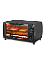 Commercial Chef 4-Slice Mechanical Toaster Oven, Black 1 thumbnail image
