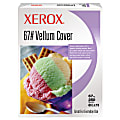 Xerox® Vellum Cover Stock, White, 67 Lb, 8 1/2" x 11", Pack Of 250 Sheets 1 thumbnail image