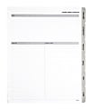 2025 TUL® Discbound Monthly Planner Refill Pages With 12 Tab Dividers, Letter Size, Gray, January To December 1 thumbnail image