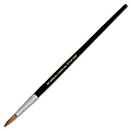 Charles Leonard Camel Hair Paintbrushes, 10, Round Bristle, Camel Hair, Black, Pack Of 12 1 thumbnail image