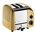 Dualit® NewGen Extra-Wide-Slot Toaster, 2-Slice, Brass