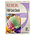 Xerox® 110-Lb Index Card Stock, Ivory, 8 1/2" x 11", Pack Of 250 Sheets 1 thumbnail image