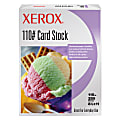 Xerox® 110-Lb Index Card Stock, Gray, 8 1/2" x 11", Pack Of 250 Sheets