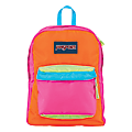 JanSport® SuperBreak® Backpack, Fluorescent Pink/Orange