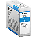 Epson UltraChrome HD T850 Original Inkjet Ink Cartridge - Cyan Pack - Inkjet 1 thumbnail image