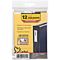 Cardinal® HOLDit!® Label Holders, 1" x 3", Pack Of 12