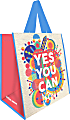 Office Depot® Brand Reusable Shopping Bag, 13-1/2"W x 15"H x 9-1/4"D, Yes You Can 1 thumbnail image