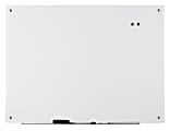 WorkPro™ Magnetic Glass Unframed Dry-Erase Whiteboard, 36" x 48", White
