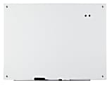 WorkPro™ Magnetic Glass Unframed Dry-Erase Whiteboard, 36" x 48", White 1 thumbnail image