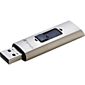 Verbatim 256GB Store 'n' Go Vx400 USB 3.0 Flash Drive - Silver - 256 GB - USB 3.0 - Silver - Lifetime Warranty - 1 Each