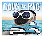 Willow Creek Press Page-A-Day Daily Desk Calendar, Doug The Pug, 5-1/2" x 6-1/4", January to December 2020, 08850