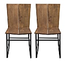 Coast to Coast Sequoia Dining Chairs, Brown, Set Of 2 Chairs 1 thumbnail image