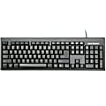 Keytronic KT400 Keyboard - PS/2 - Black