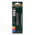 Monteverde® Mini Ballpoint Pen Refills, Super Broad Point, 1.4 mm, Turquoise Ink, Pack Of 4
