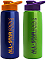 Custom Metallic Flair Bottles With Drink-Through Lids, 26 Oz, Set Of 100 Bottles 1 thumbnail image