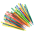 Roylco® Children's Plastic Lacing Needles, 3", Assorted Colors, 32 Per Pack, Set Of 6 Packs