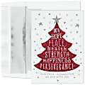 Custom Full-Color Holiday Cards With Envelopes, 5-5/8" x 7-7/8", Together and Connected, Box Of 25 Cards 1 thumbnail image