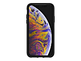 OtterBox Otter + Pop Symmetry Series - Back cover for cell phone - polycarbonate, synthetic rubber - black - for Apple iPhone X, XS