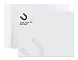 Peel & Seal, White Wove Open End Catalog Mailing Envelopes, Black Ink, Custom 9" x 12", Box Of 500 1 thumbnail image