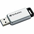 Verbatim Store 'n' Go Secure Pro 32GB USB 3.0 Flash Drive, Silver