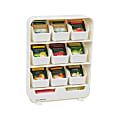 Mind Reader 11 Removable Drawer Tea Bag Organizer, 13-3/4"H x 3-1/4"W x 10-1/4"L, White 1 thumbnail image