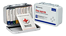 First Aid Only Unitized First Aid Kit, White, 65 Pieces 1 thumbnail image