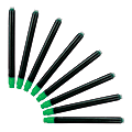 Monteverde® Magnum-Size Fountain Pen Ink Cartridge Refills, Green, Pack Of 8 Refills
