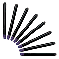 Monteverde® Magnum-Size Fountain Pen Ink Cartridge Refills, Purple, Pack Of 8 Refills