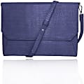 Francine Collection Lenox Carrying Case (Sleeve) for 13" Tablet - eReader, Notebook - Blue - Faux Leather