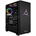 CLX Gaming Desktop PC, Intel Core i9, 32GB Memory, 4TB Hard Drive, 1TB Solid State Drive, Windows 11 Home 1 thumbnail image