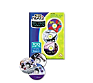 Fellowes® Neato® Inkjet/Laser CD Label Refills, Matte White, Pack Of 100
